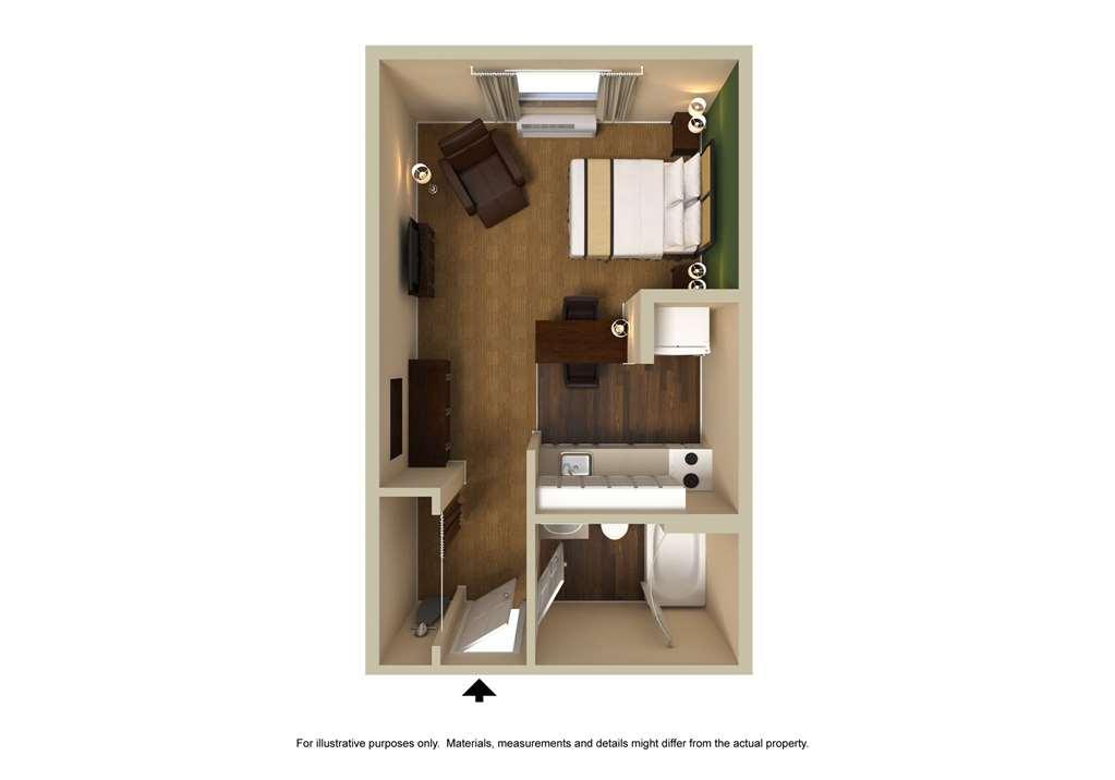 Suburban Studios Houston North I-45 חדר תמונה